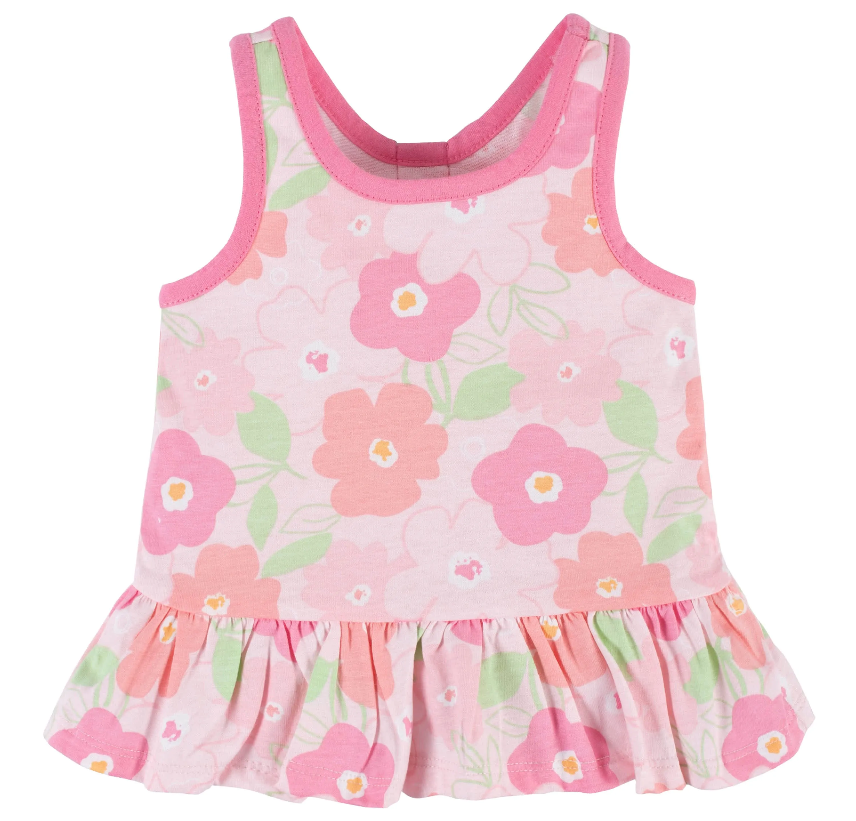 2-Piece Baby Girls Summer Blossom Sleeveless Tunic & Legging Set