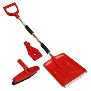 3 In 1 Snow Shovel, Ice Scraper And Brush