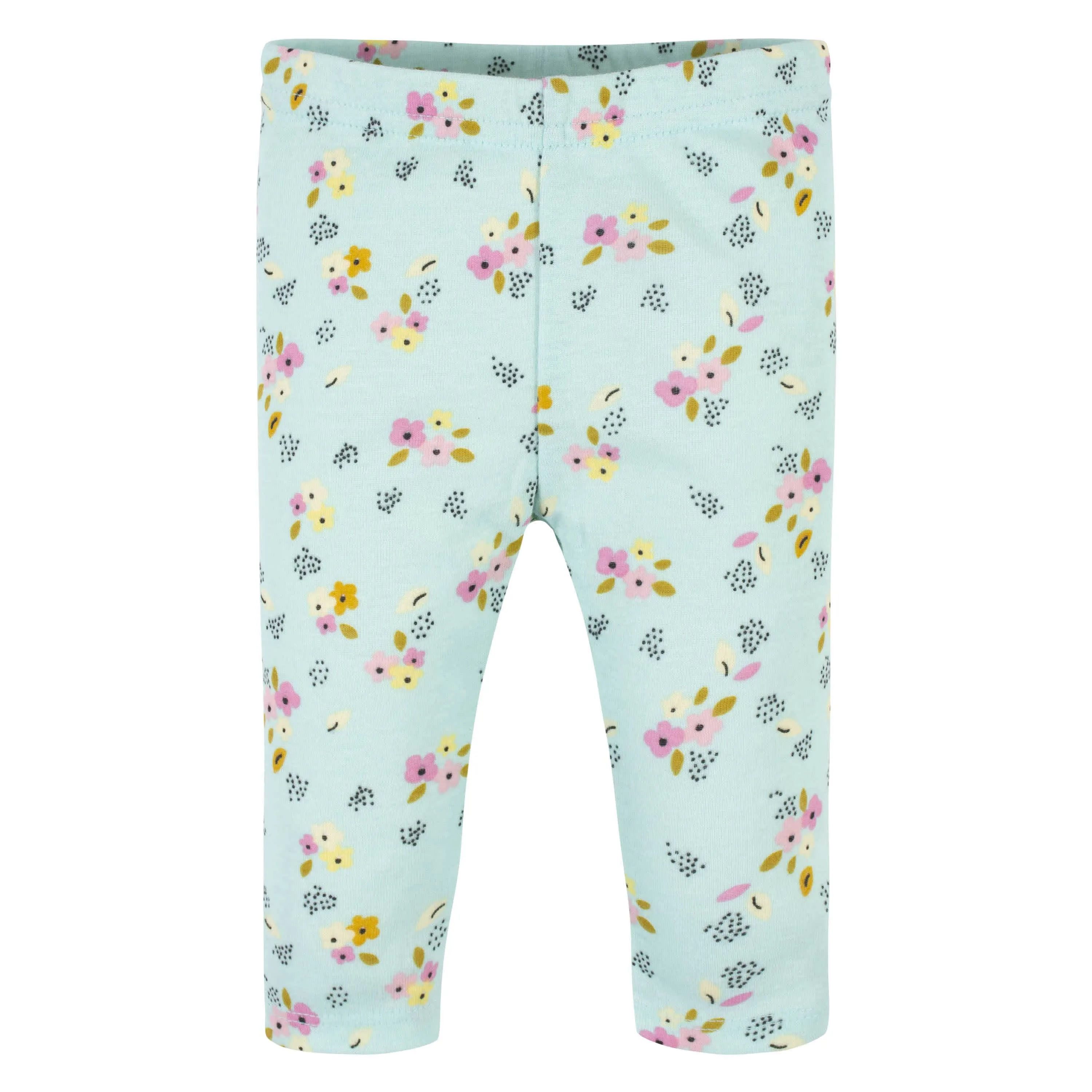 3-Pack Baby Girls Floral & Pink Leggings