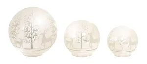 4.25-7.75" Deer and Tree LED Globe