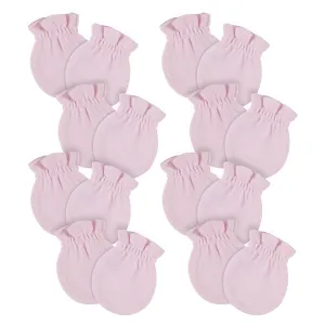 8-Pack Baby Neutral Light Pink No Scratch Mittens