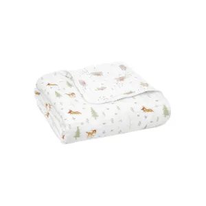 aden   anais essentials Cotton Muslin Blanket - Disney   Friends - Bambi Forest