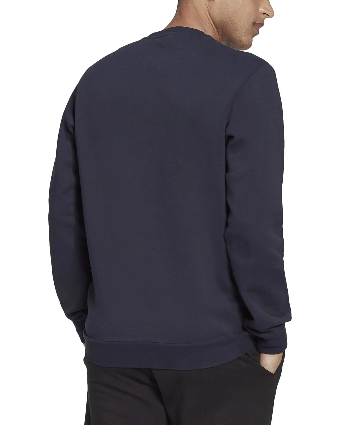 Adidas Feel Cozy Essentials Men's Sweatshirt, Navy Blue