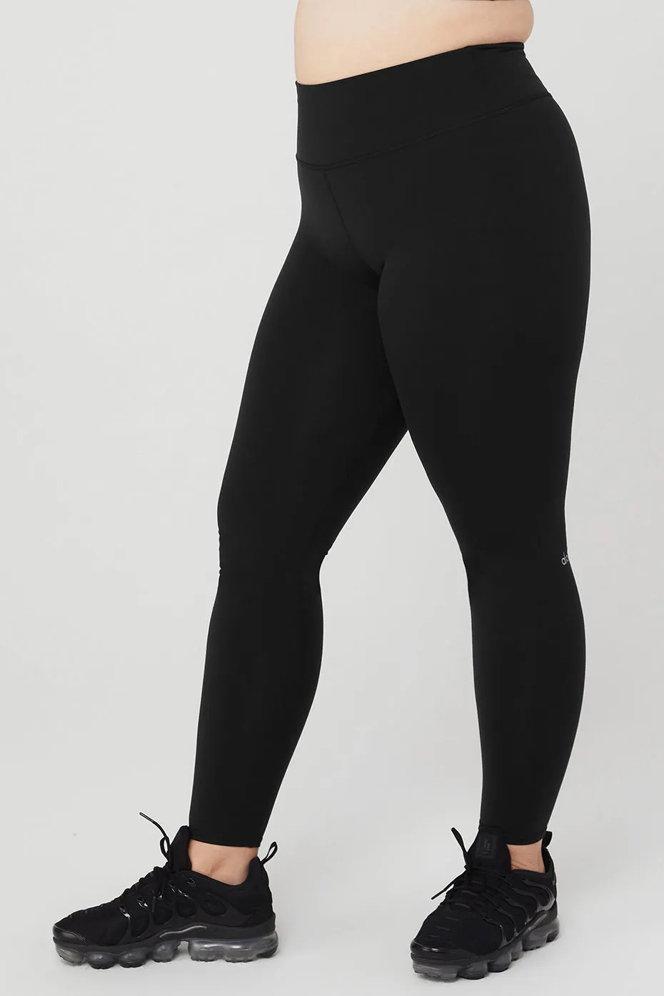 Airbrush Winter Warm High-Waist Nocturne Legging - Black