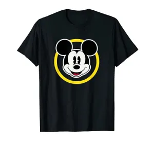 Amazon Essentials Mens Disney Forever Mickey Mouse Black T-Shirt