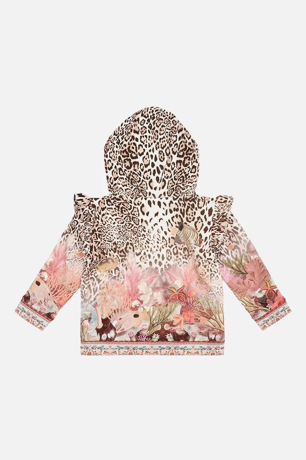 BABIES FRILL HOODIE JACKET SEAHORSE SONNET