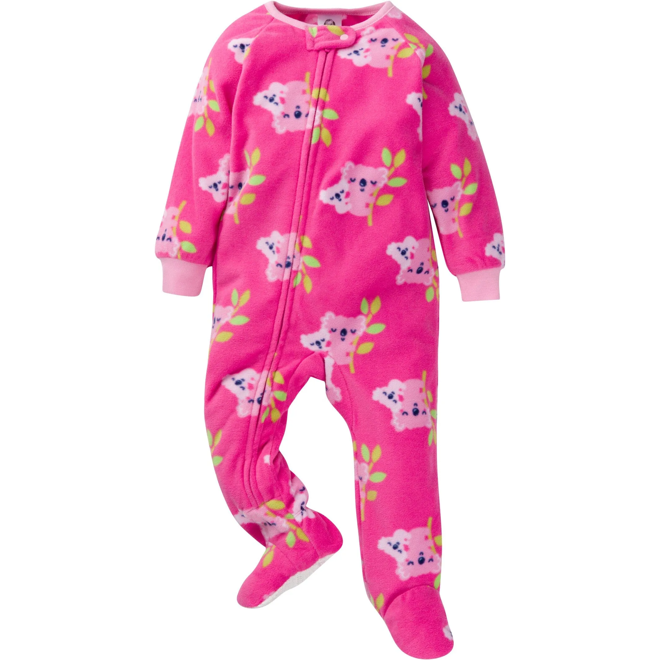 Baby Girls Koala Fleece Pajamas