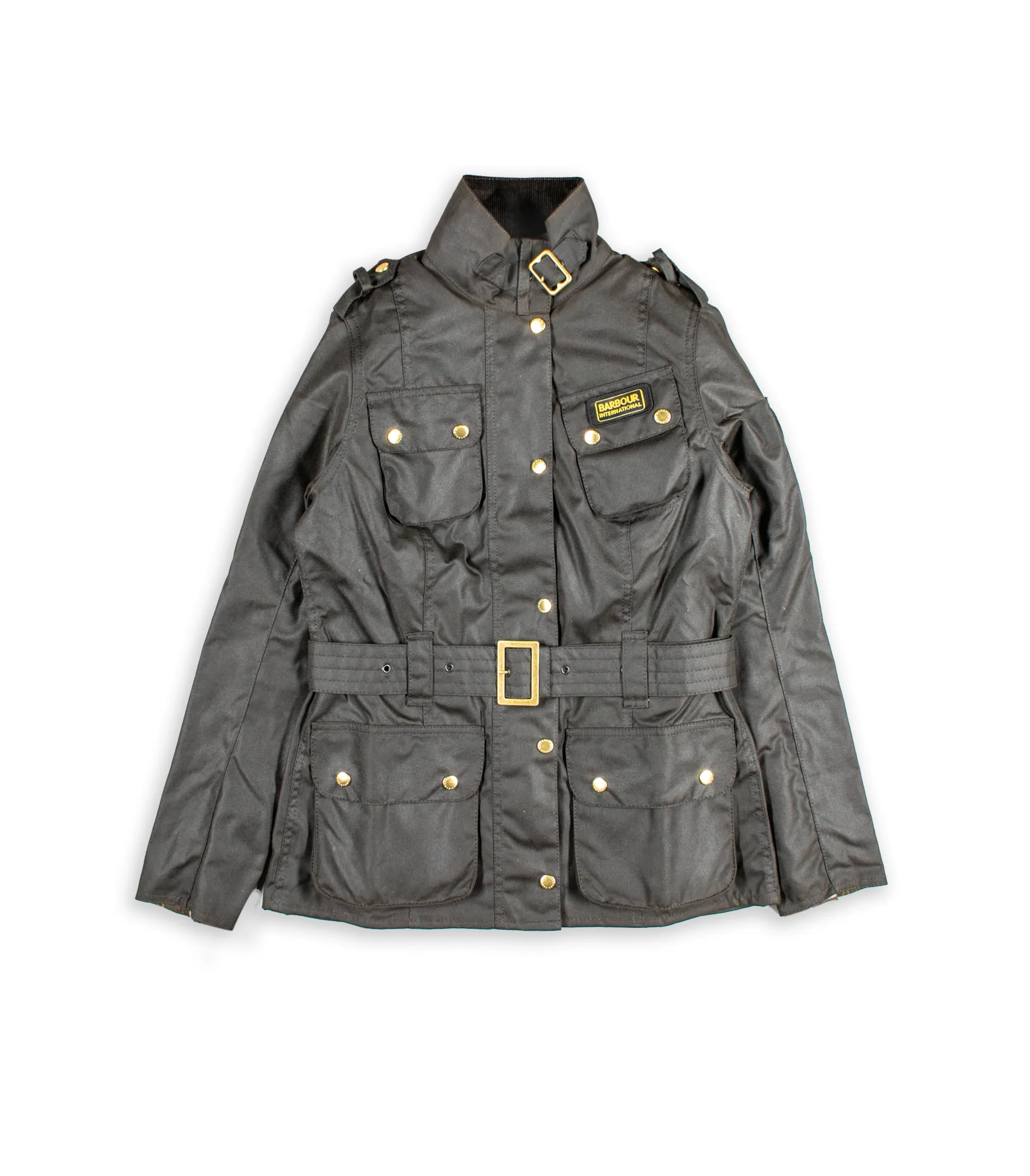 Barbour Ladies Parka Oliva Donna