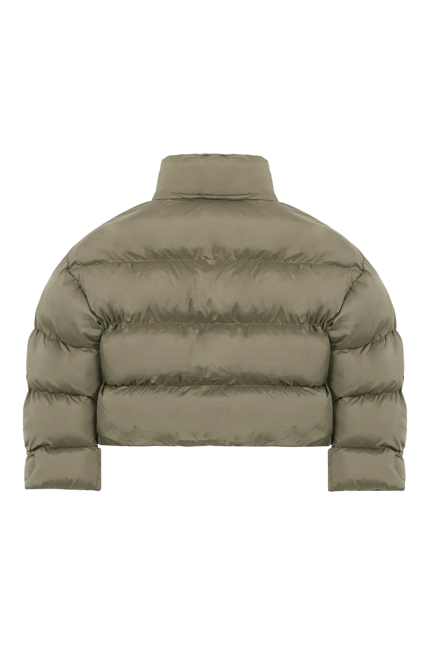 Burnt Olive Puffer Jacket