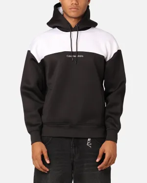 Calvin Klein Blocking Spacer Hoodie Black/Bright White