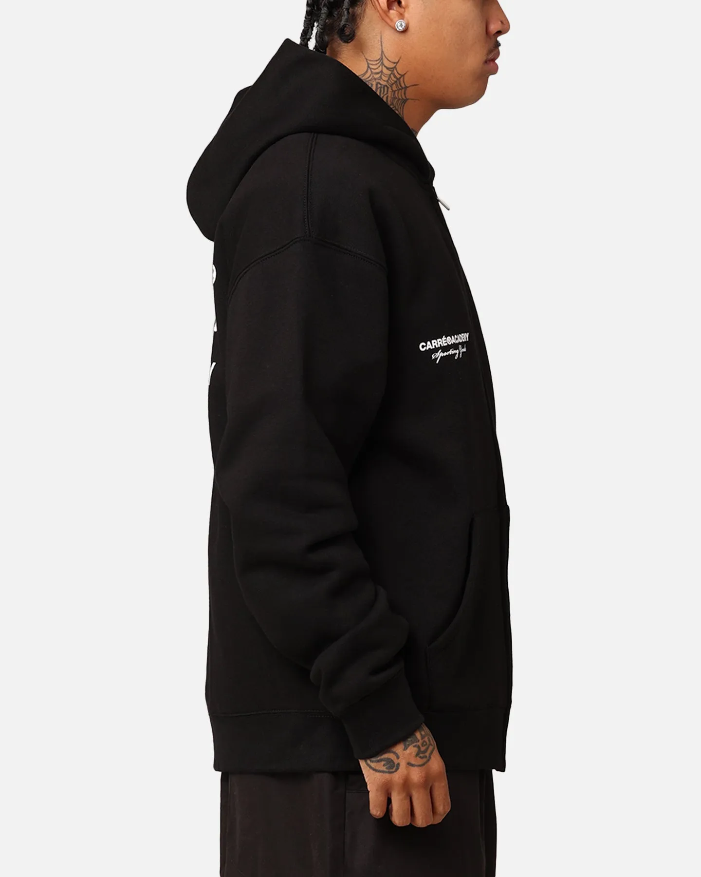 Carré Savate Full Zip Hoodie Black