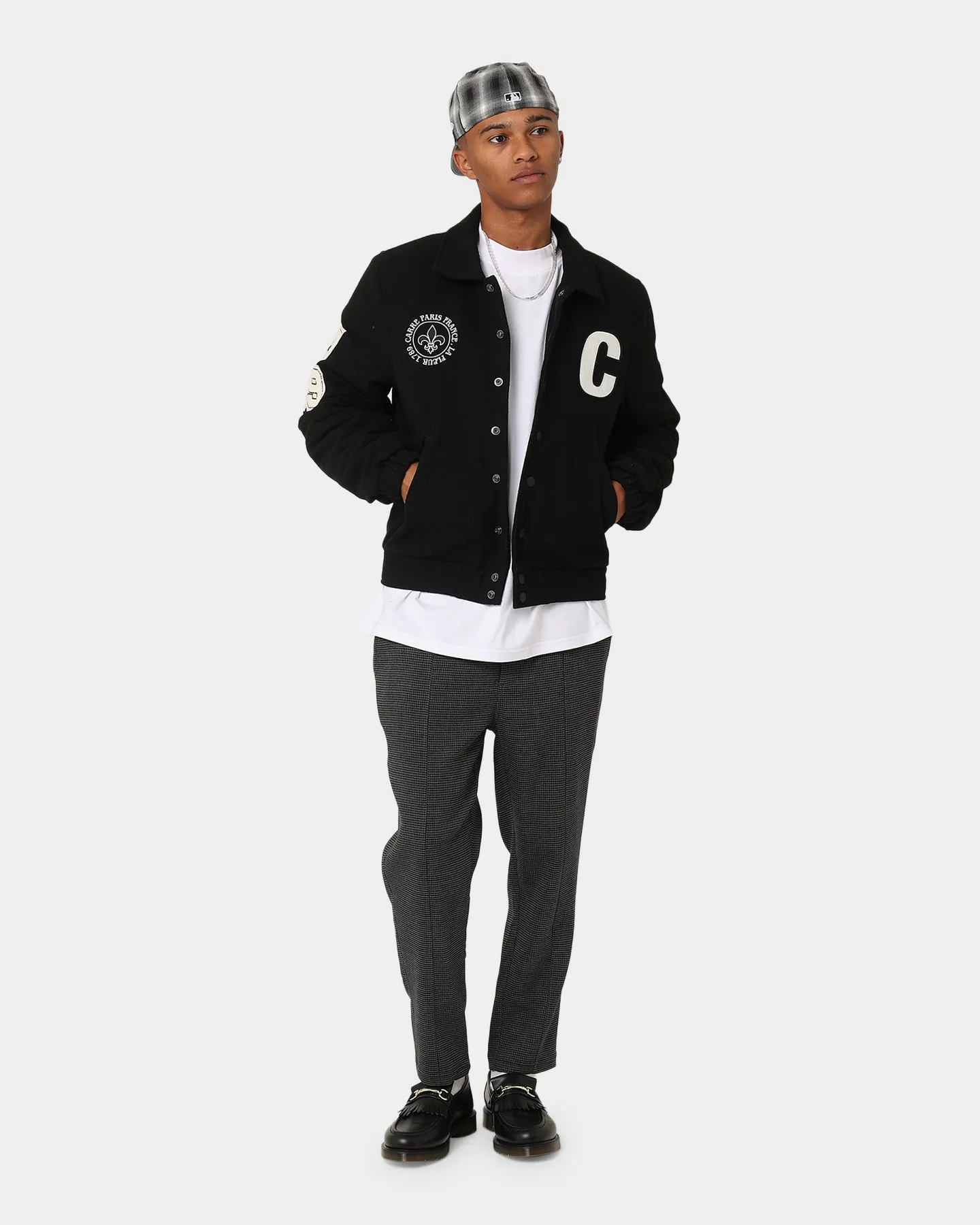 Carre Class Varsity Jacket Black