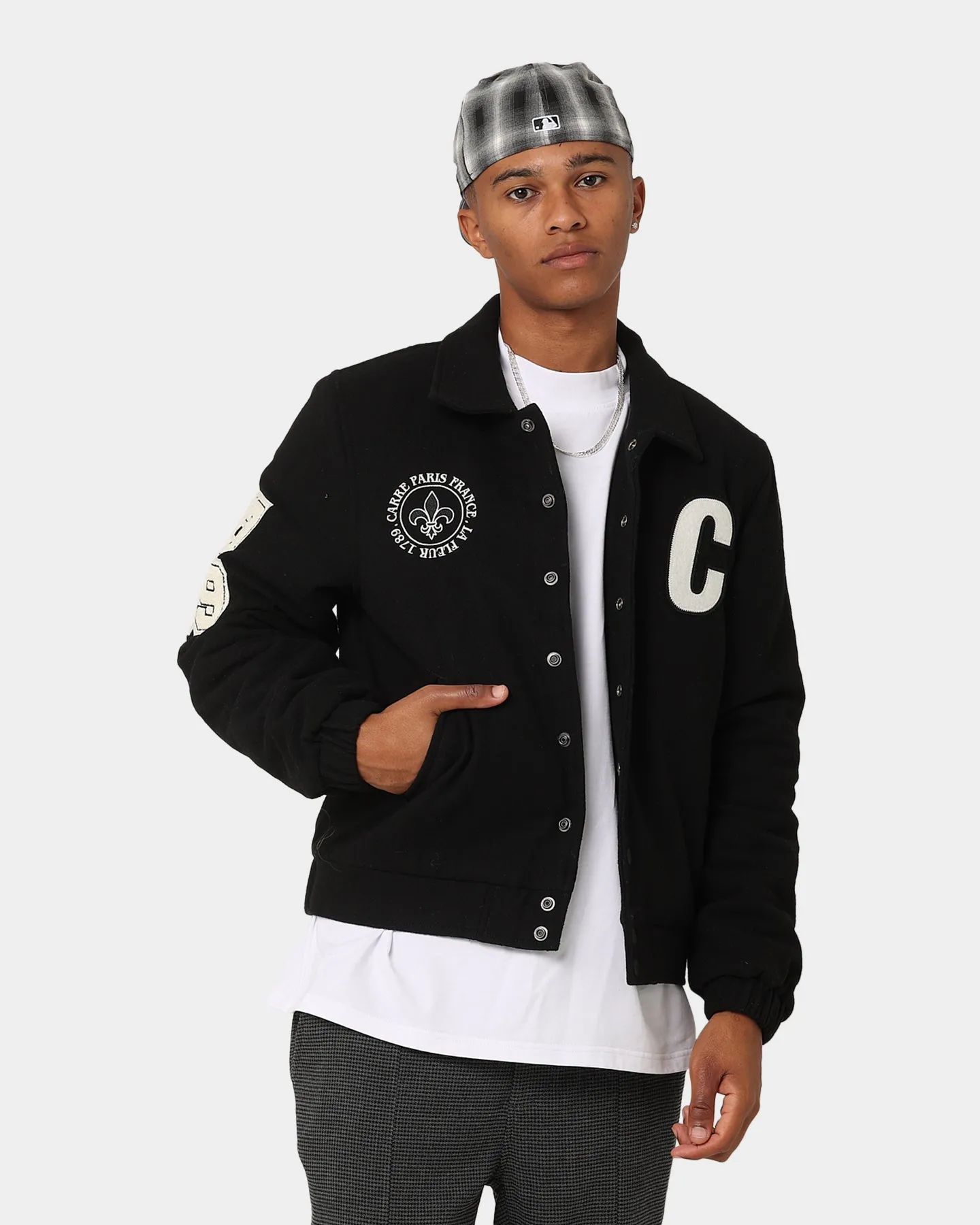 Carre Class Varsity Jacket Black