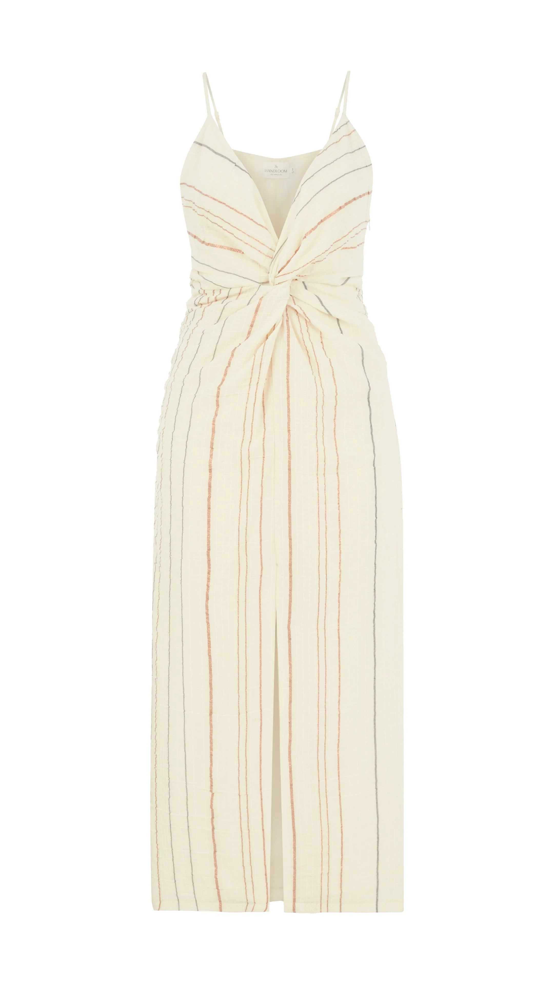 Celia Striped Dress - Natural