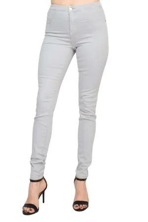 Cenia MId Waist Pockets Stretched Denim Jeans