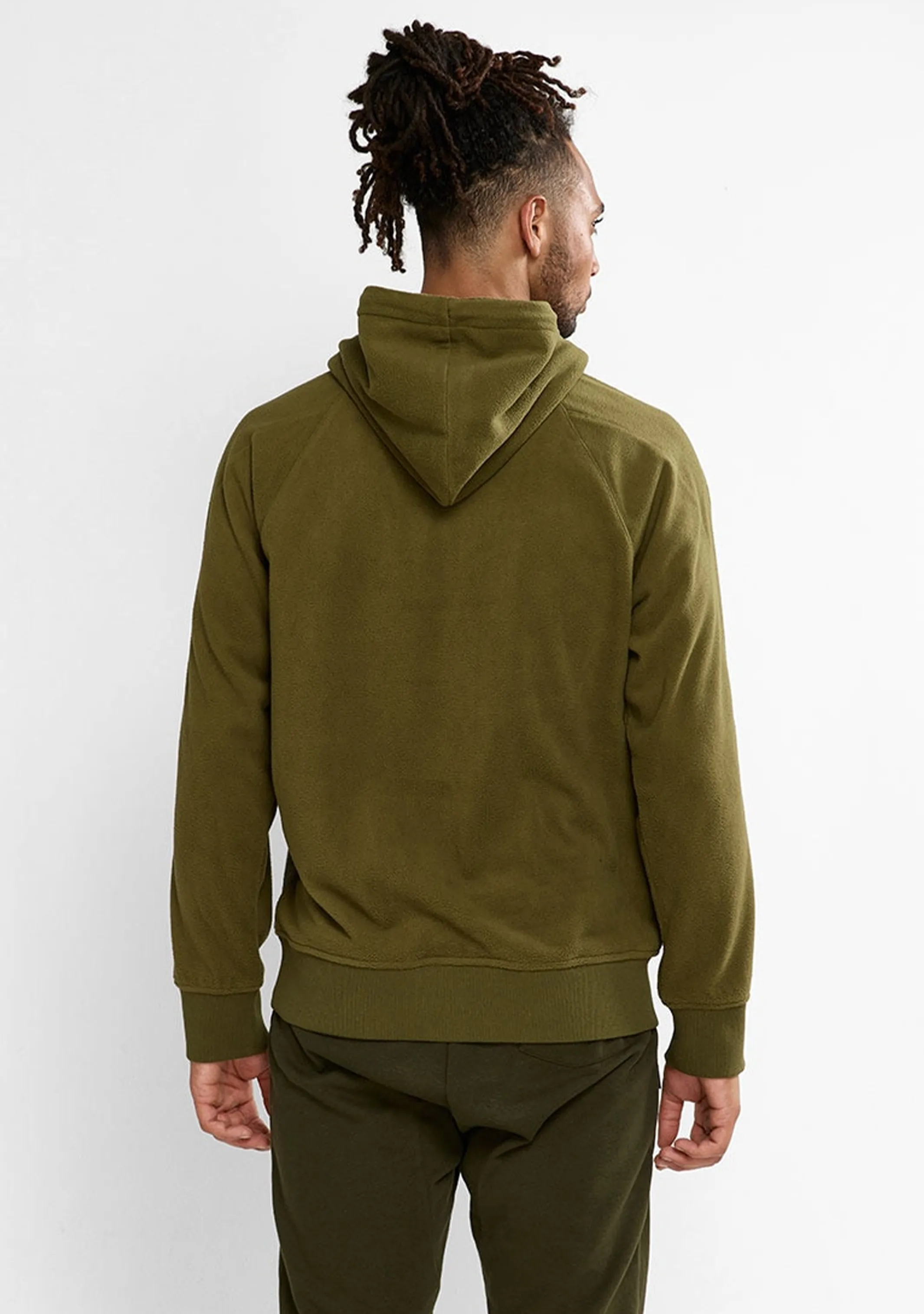 Champion Mens Rochester Polar Hoodie Khaki <br> AW8KN E8B