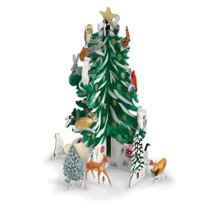 Christmas Conifer Pop & Slot Advent Calendar