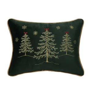 Christmas Tree Forest Pillow