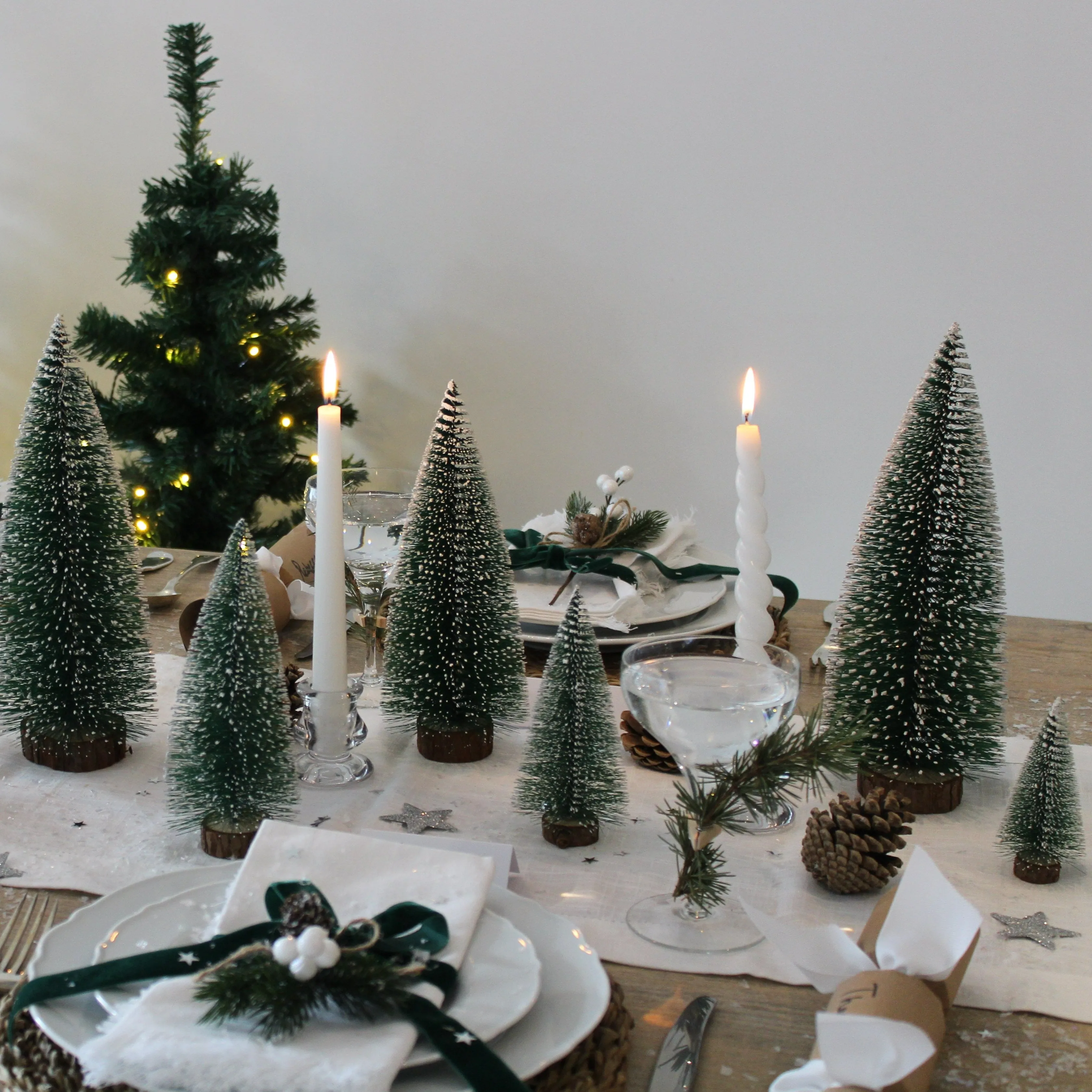 Christmas Tree Forest set of 10