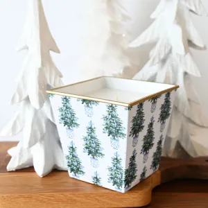 Christmas Tree Patterned Candle