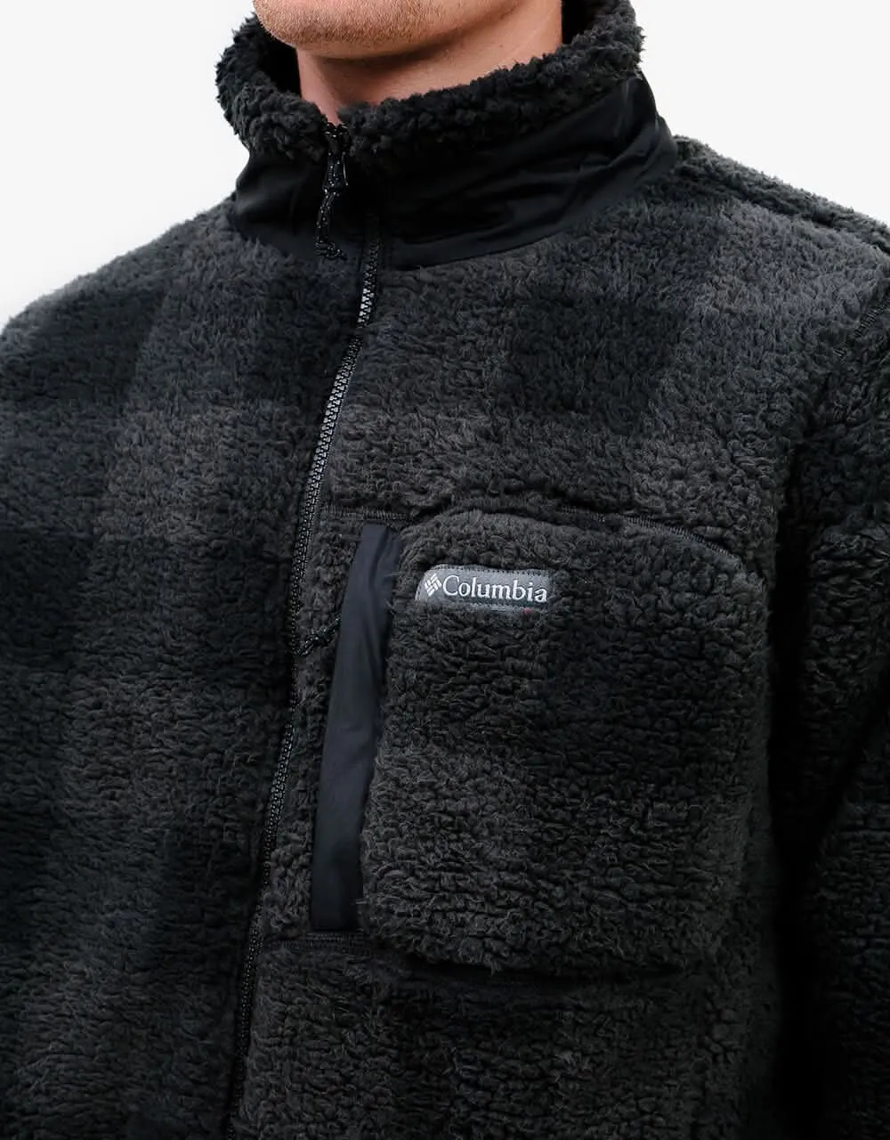 Columbia Winter Pass™ Full Zip Fleece - Black Check