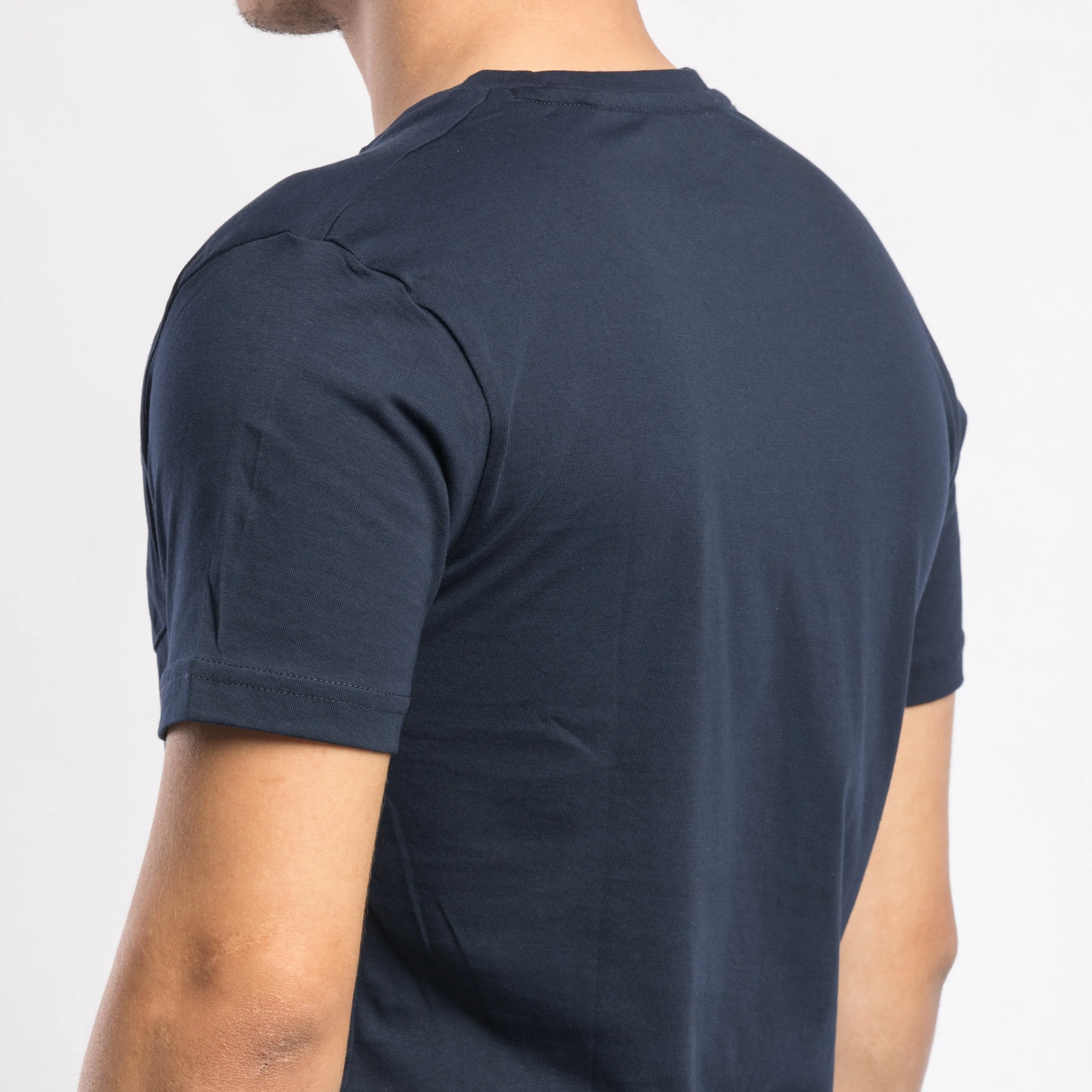 Cotton V-neck T-shirt