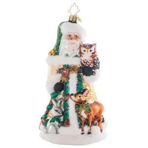 CR, Woodland Friends Santa, 1021481, Radko