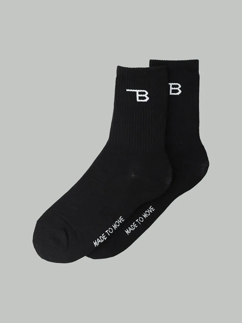 Crew Socks (2 Pack) - Side Logo