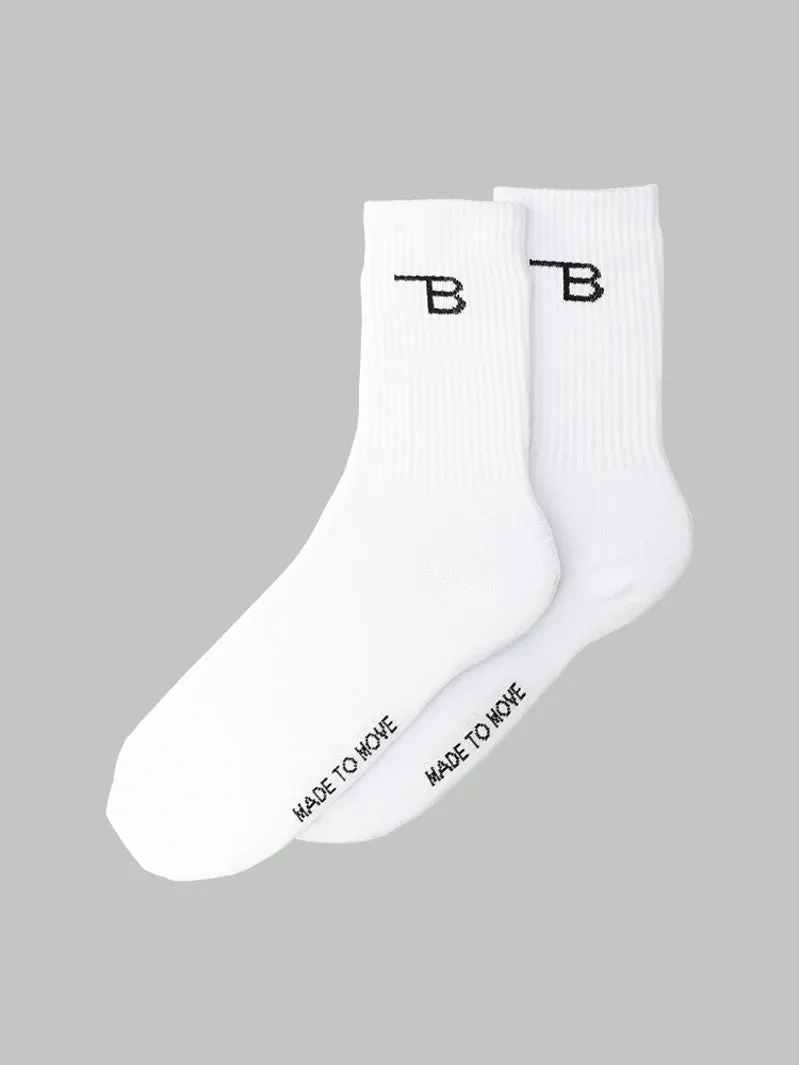 Crew Socks (2 Pack) - Side Logo