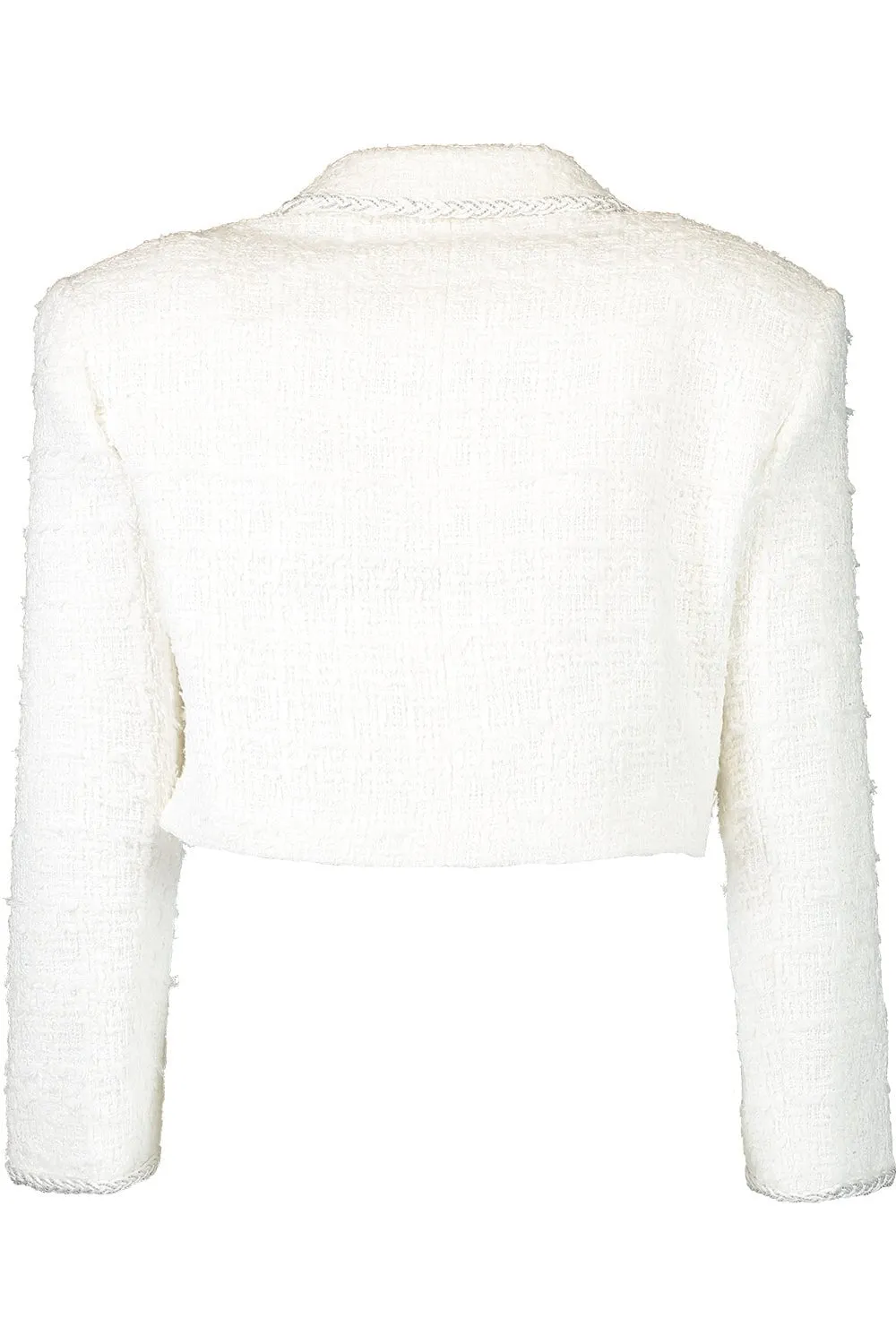 Cropped Boucle Jacket