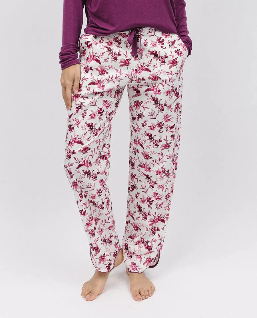 Cyberjammies Eve Berry Print Pyjama Bottoms