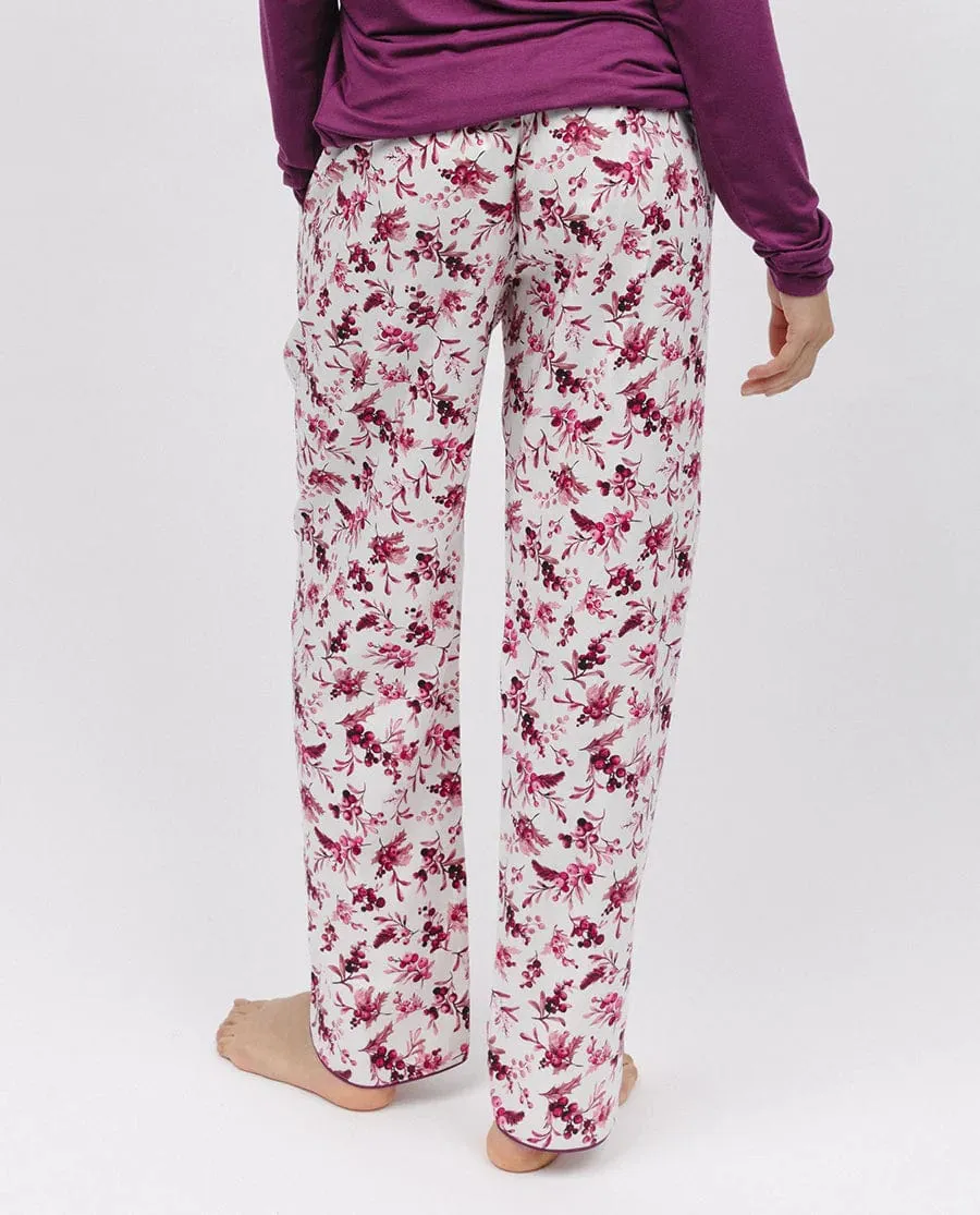 Cyberjammies Eve Berry Print Pyjama Bottoms