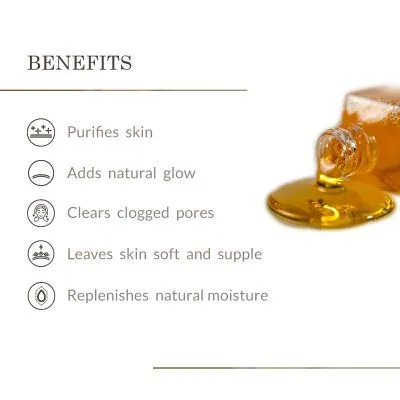 Delicate Facial Cleanser Mashobra Honey, Lemon & Rosewater - Forest Essentials