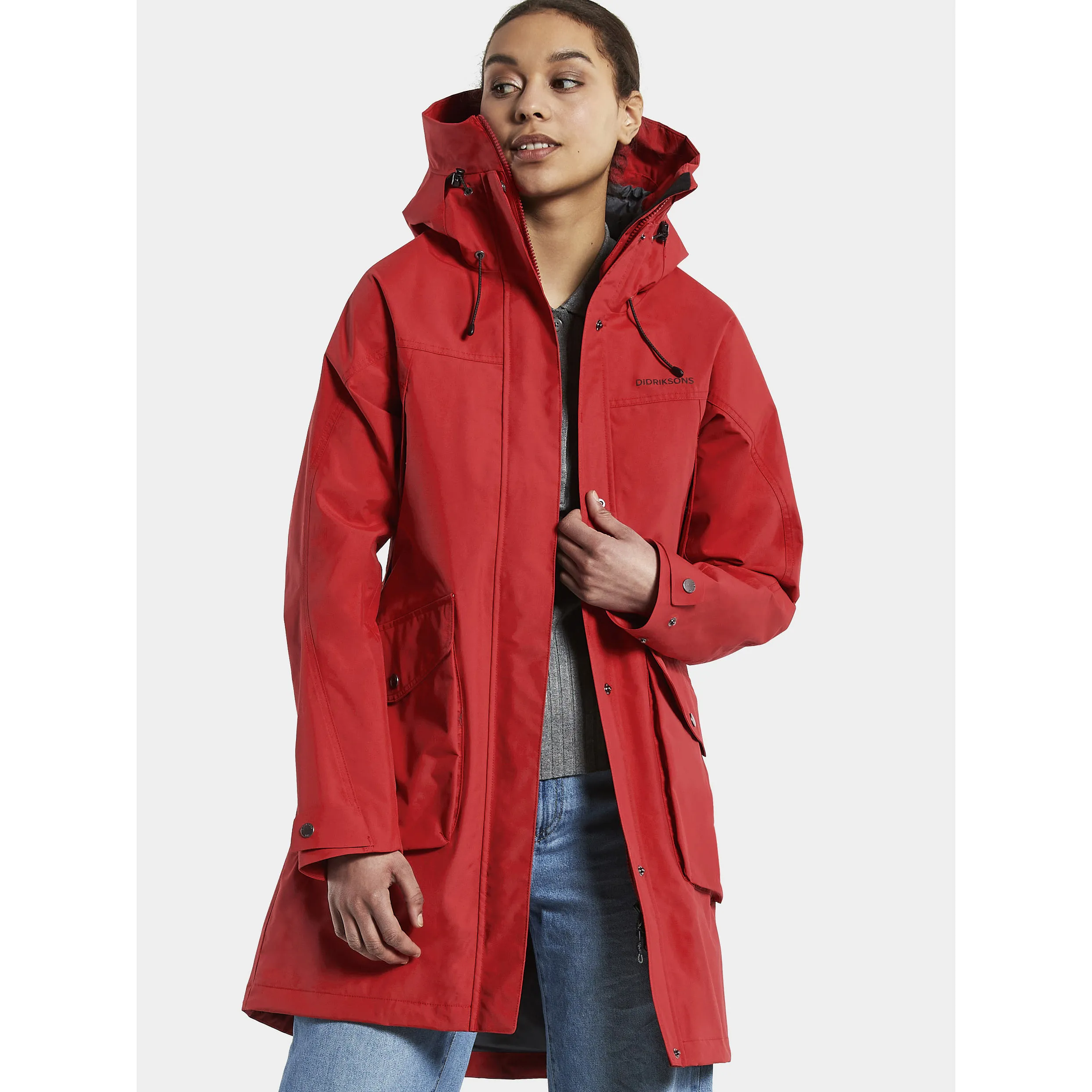 Didriksons Thelma Women&#x27;s Parka 6 Pomme Red | Buy Didriksons Thelma Women&#x27;s Parka 6 Pomme Red here | Outnorth