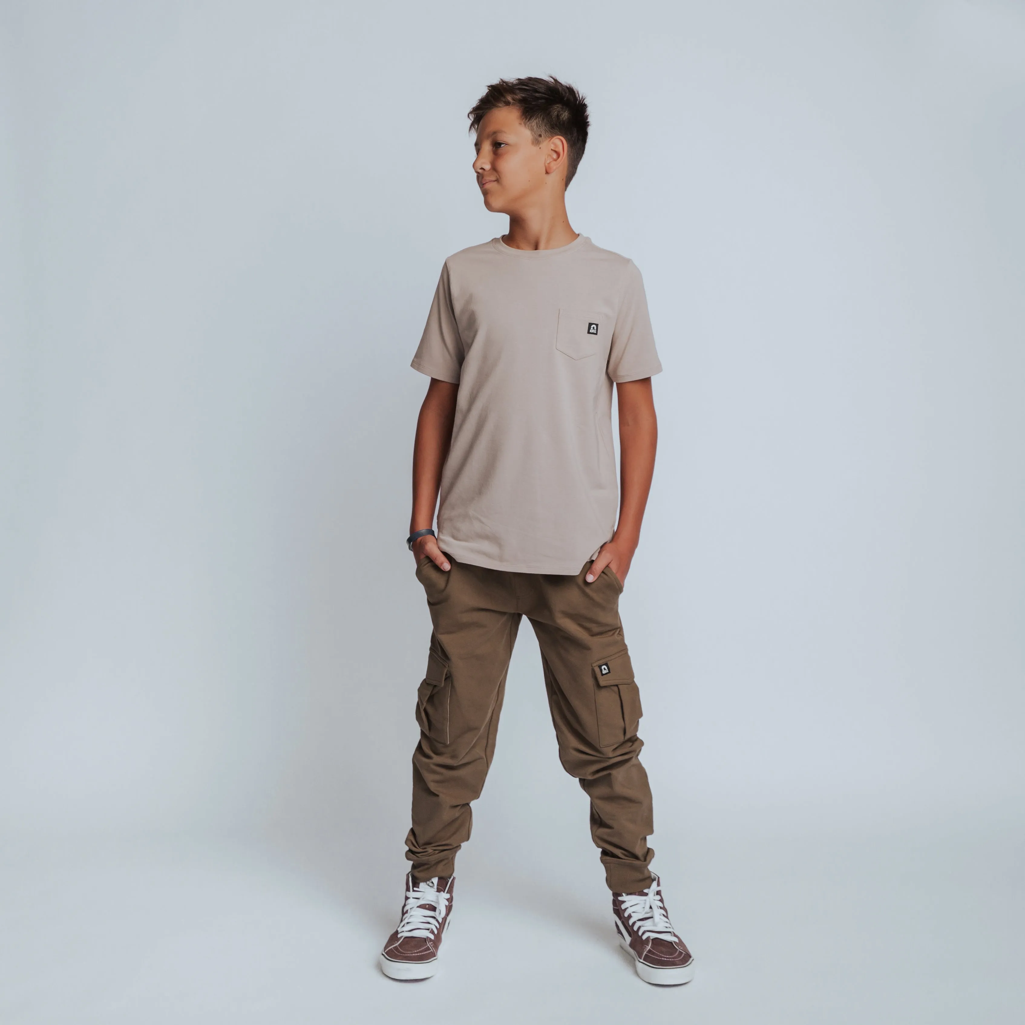 Essentials Short Sleeve Tee - Stone Gray Tee