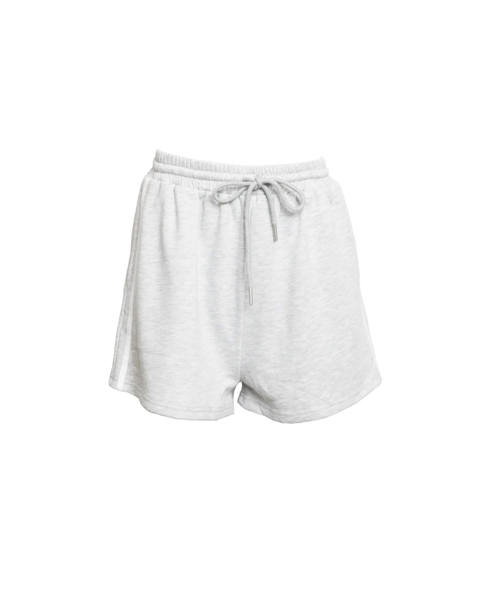 Essentials Track Shorts | Grey & White