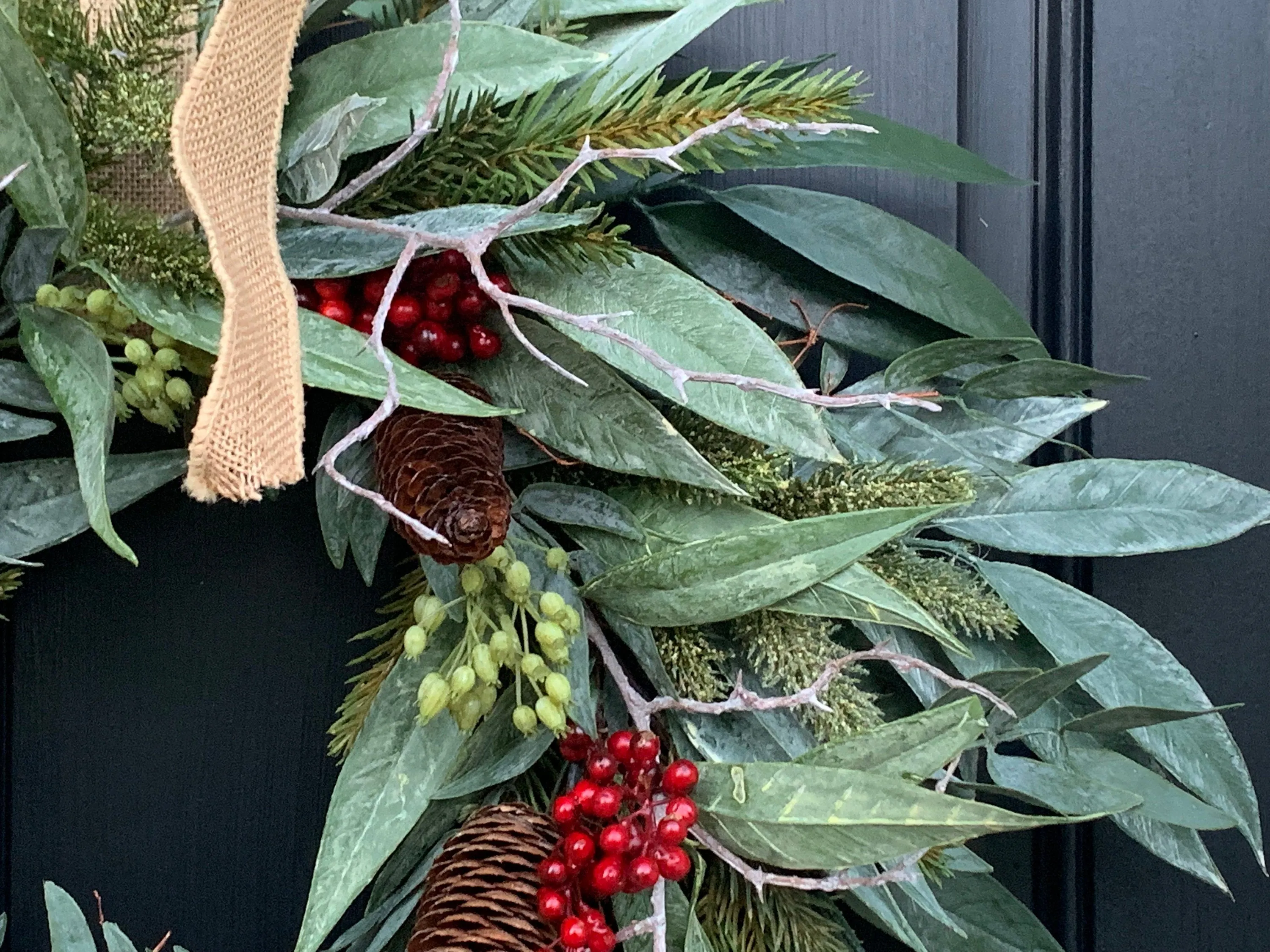 Farmhouse Christmas Wreath