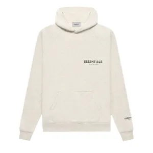 Fear of God Essentials Core Collection Pullover Hoodie Light Heather Oatmeal