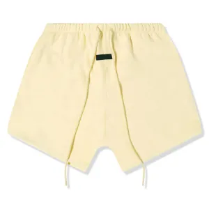 Fear Of God Essentials Garden Yellow Shorts (FW23)