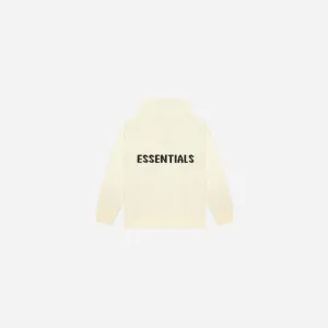 FEAR OF GOD ESSENTIALS KNIT HOODIE (FW20)CREAM