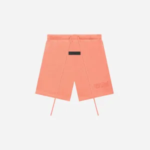 FEAR OF GOD ESSENTIALS SWEATSHORTS CORAL