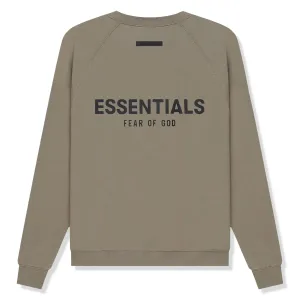 Fear of God Essentials Taupe Crewneck (SS21)