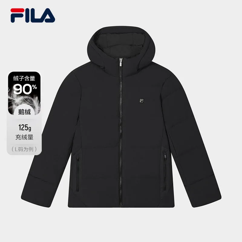 FILA CORE LIFESTYLE WHITE ORTISEI Men Down Jacket (Black)