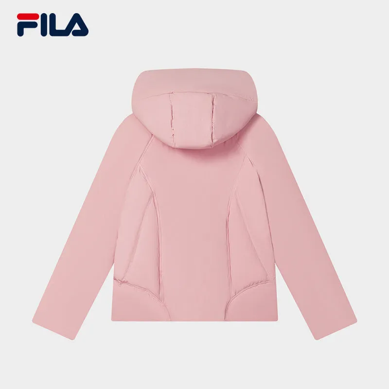 FILA CORE LIFESTYLE WHITE ORTISEI Women Down Jacket (Pink)