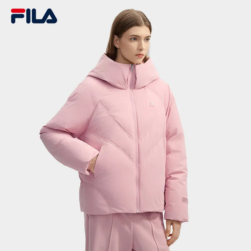 FILA CORE LIFESTYLE WHITE ORTISEI Women Down Jacket (Pink)