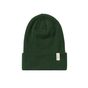 Fine Ribbed Cotton Toque Forest