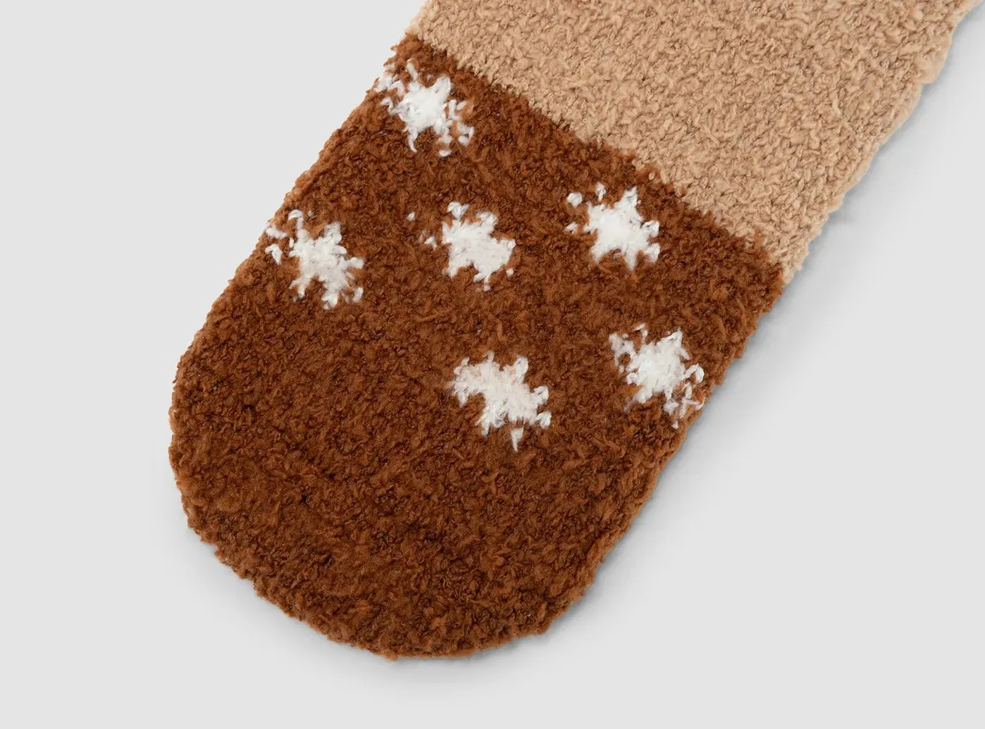 FitVille Women's Fuzzy Christmas Socks V2-3-Pack