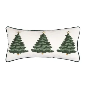 Flocked Trees Pillow