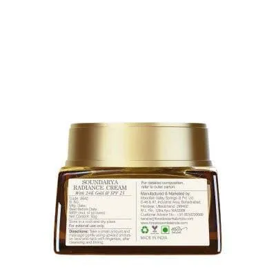 Forest Essentials Soundarya Radiance Cream With 24K Gold & Spf25