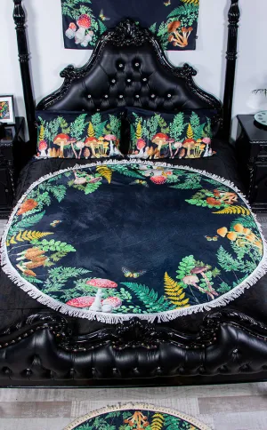 Forest Floor Round Blanket